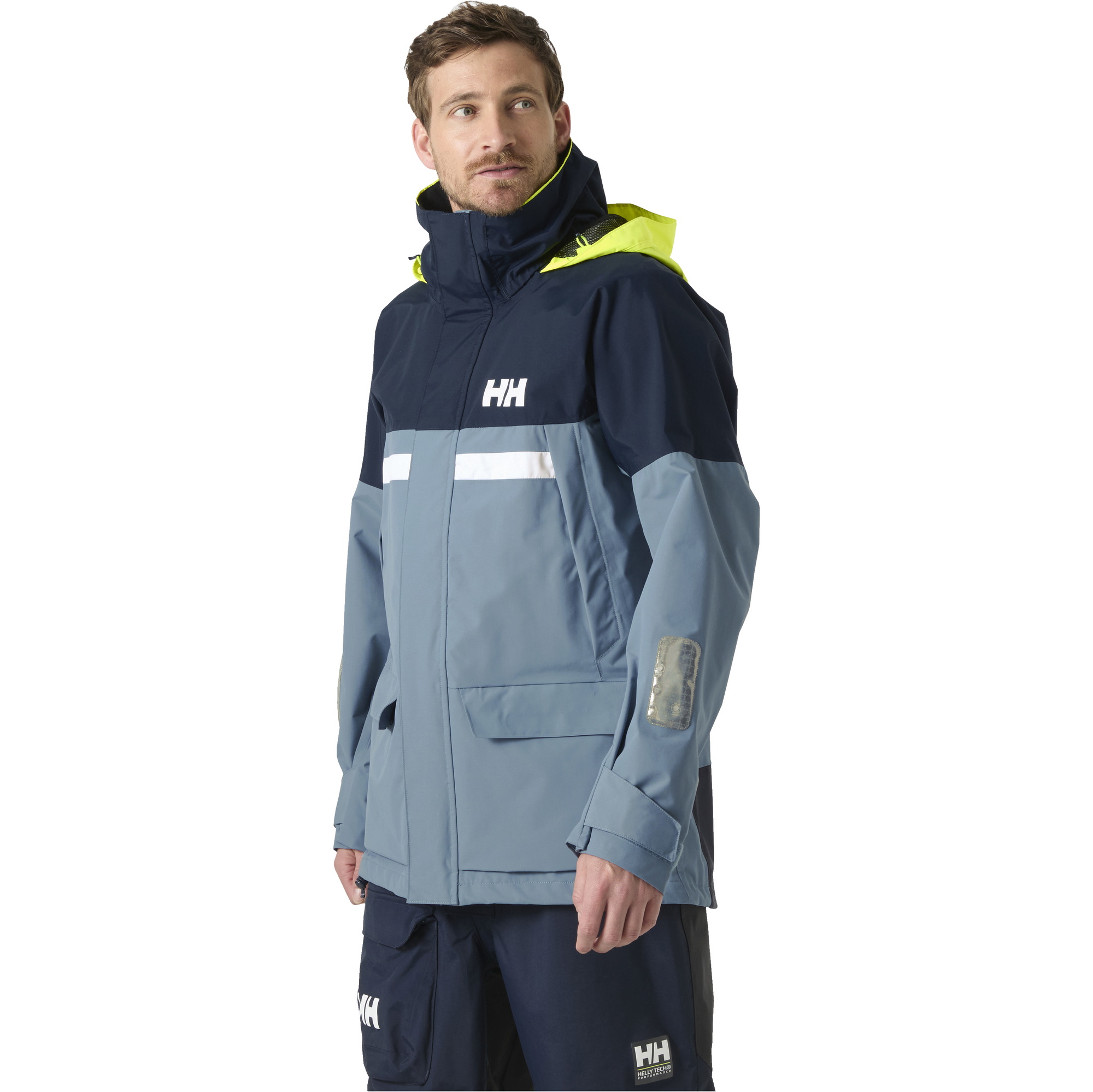 2026 Helly Hansen Hommes Veste Pier E 4.0 34484 - Washed Navy